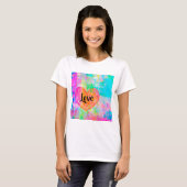 Boho Heart Love T-shirt (Voorkant volledig)