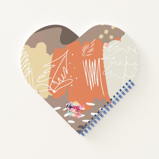 Boho Heart Notitieboek (Achterkant)