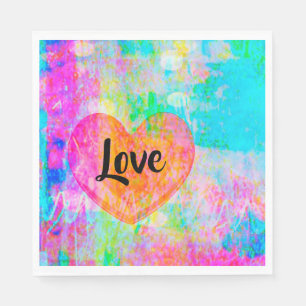 Boho Heart Servetten