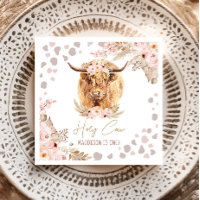Boho Heilige Koe Hoogland Pampas 1e verjaardag