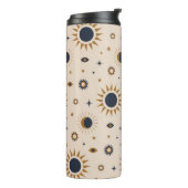 Boho Hemelastronomie Thermische Tumbler Thermosbeker (Gedraaid links)