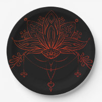 Boho Henna Lotus Bloem
