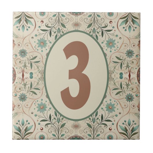 Boho Herb  Tegeltje (Voorkant)