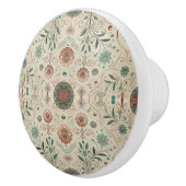 Boho Herbs Pattern Keramische Knop (Rechts)