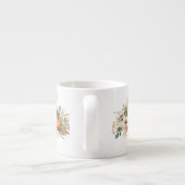 Boho herfst bloemstuk espresso kop (Achterkant)