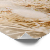 Boho Herfst Flowers Wedding Welcome Sign Poster (Hoek)