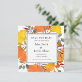 Boho herfst herfstblad kaart (Staand voorkant)