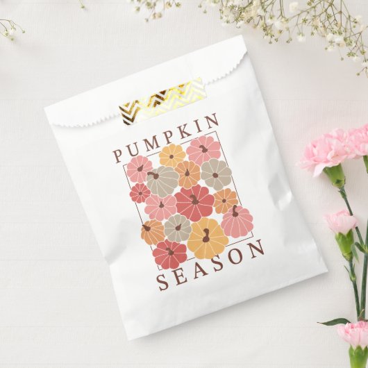 Boho Herfst herfstquote Bedankzakje (Gezegeld)