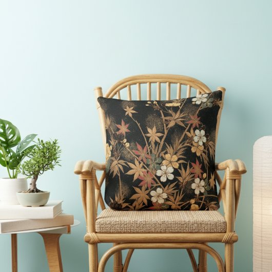 Boho Herfst Japans Kussen
