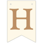 Boho Herfst pompoen Happy Birthday Vlaggetjes (Tweede vlag)