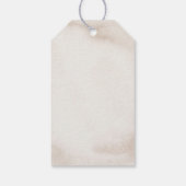 Boho Herfst Pompoen Shower Bedankt Cadeaulabel (Achterkant)