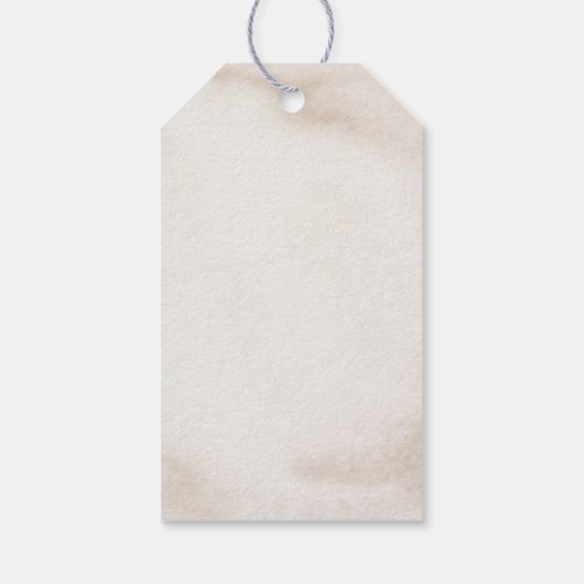 Boho Herfst Pompoen Shower Bedankt Cadeaulabel (Achterkant)