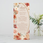 Boho herfst tuin specerijen sinaasappel beige prog programma (Staand voorkant)