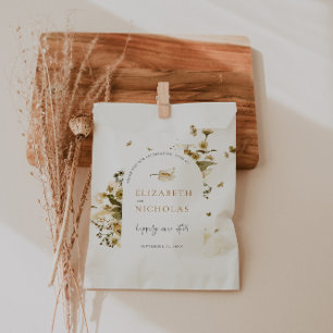 Boho Herfst Wilde Bloem   Botanische Trouw Bedankzakje
