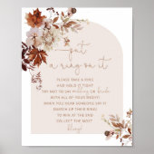 Boho herfst zet een ring op het poster van het spe (Voorkant)