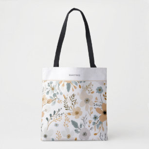 Boho herfstloof draagtas