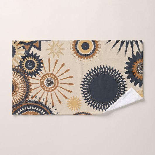 Boho Herhaalt Patroon  Bad Handdoek (Handdoek)