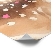 Boho hertenkwekerij poster (Hoek)