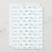 Boho Hier Komt De Zoon Zonneschijn Baby shower Jon Kaart (Achterkant)