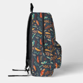 Boho Hippie Feather Pattern Bedrukte Rugzak (Links)