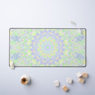 Boho Hippie Groovy Quirky Kleurrijke Zachte Pastel Bureaumat