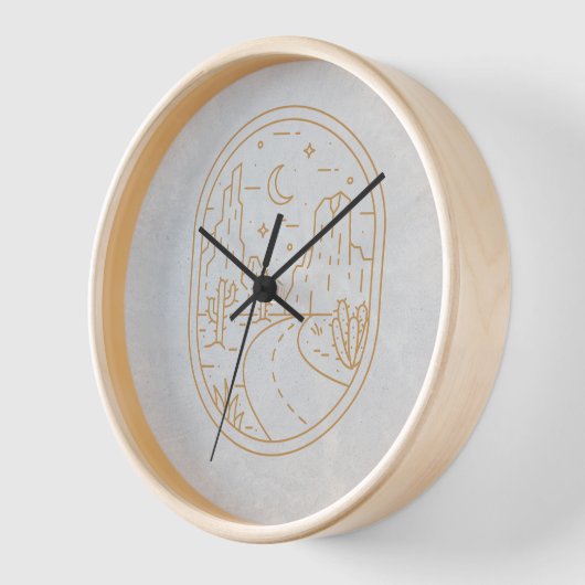 Boho Hippie Horloge Bohème Style occidental (Angle)
