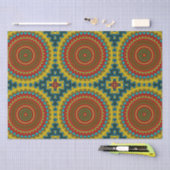 Boho Hippie Red Yellow Blue  Tribal Ethnic Tissuepapier (Craft)