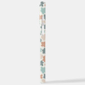 Boho hippie retro pastel bloemen iPhone hoesje (Linkerkant)