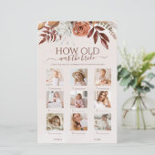 Boho Hoe oud was de bruid Bruidsmeesterschapsspel (Staand voorkant)