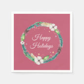  Boho Holiday Wreath Servet (Voorkant)