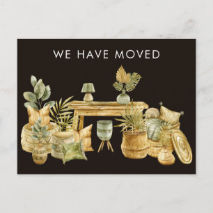 Boho Home Décor Nouvelle adresse Moving Faire-part