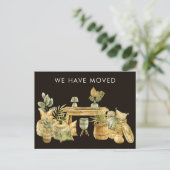 Boho Home Décor Nouvelle adresse Moving Faire-part (Debout devant)