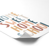 Boho home douce maison poster (Coin)