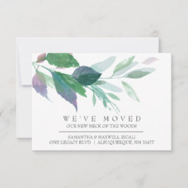 Boho Home Moving Announding Waterverf
