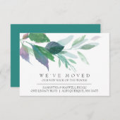 Boho Home Moving Announding Waterverf (Voorkant / Achterkant)