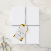 Boho Honey bijenthema dank u verjaardag Cadeaulabel (Met Touw)