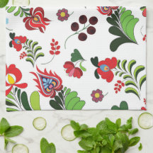 Boho Hongaarse Folk Bloemendesign voor Thuis of al