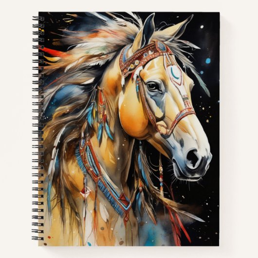 Boho Horse Notitieboek (Voorkant)