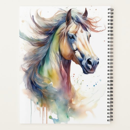 Boho Horse Planner (Achterkant)