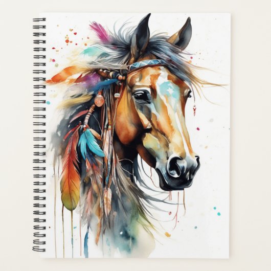 Boho Horse Planner (Voorkant)