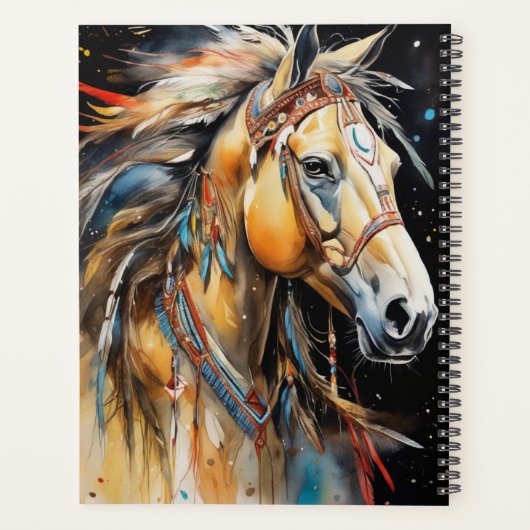 Boho Horse Planner (Achterkant)