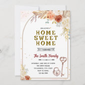 Boho housewarming party Invitation (Devant)