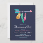 Boho Housewarming Party Uitnodiging (Voorkant)
