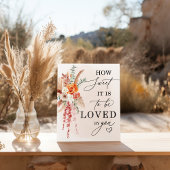 Boho How Sweet It Is Mariage Dessert Table Panneau