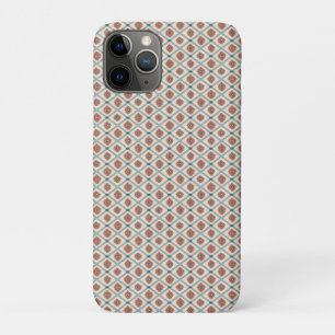 Boho Ikat Diamant Geometrisch Naadloos Patroon iPhone 11 Pro Hoesje