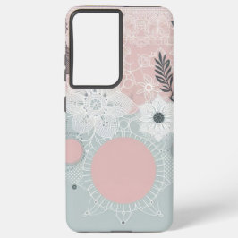 Boho in Pastel shades design  Samsung Galaxy Hoesje