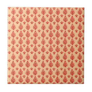 Boho India Block Print Tegeltje