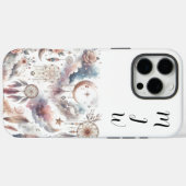 Boho Indian Feather iPhone / coque ipad (Verso (horizontal))