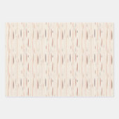Boho inheemse etnische marine roestige terracotta  inpakpapier vel (Voorkant 2)