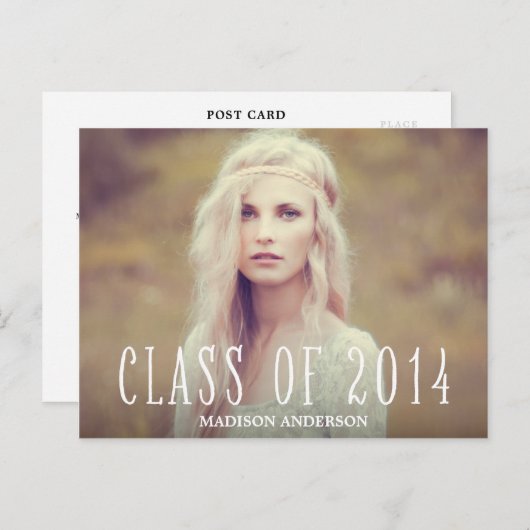 Boho | Invitation de carte postale (Devant / Derrière)